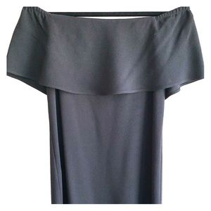 Charles Henry Off the Shoulder Dress